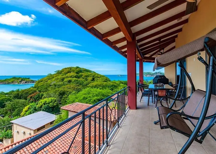 Big Hillside Villa In Potrero With Pool And Panoramic Ocean Views